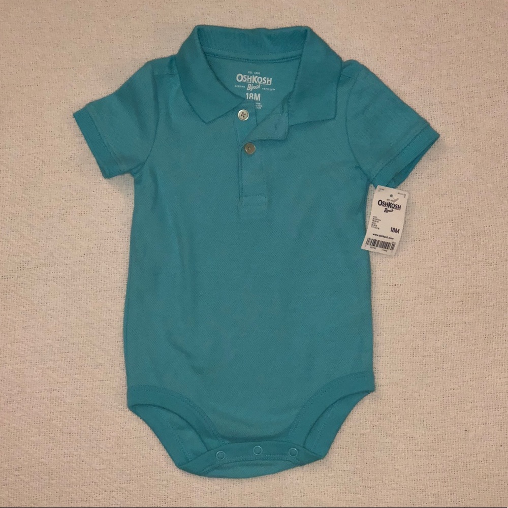 Toddler Boy Polo Style Onesie